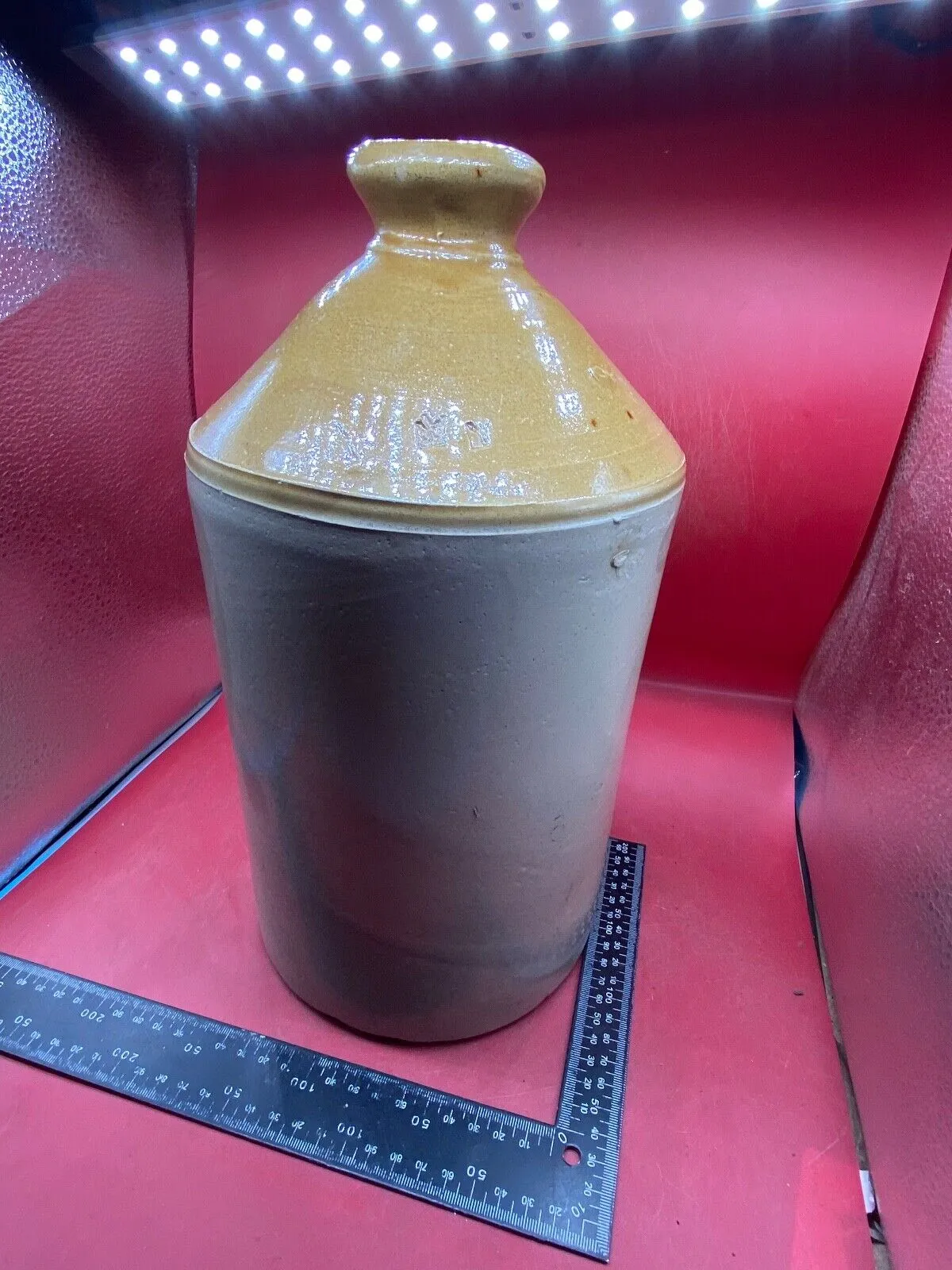 Original RARE WW2 SRD Jar Rum Jar - British Army 1940 - "Supply Reserve Depot"