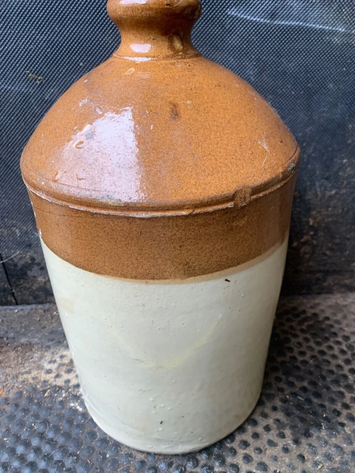 Original WW1 SRD Jar Rum Jar - British Army Issue - "Supply Reserve Depot" Jug