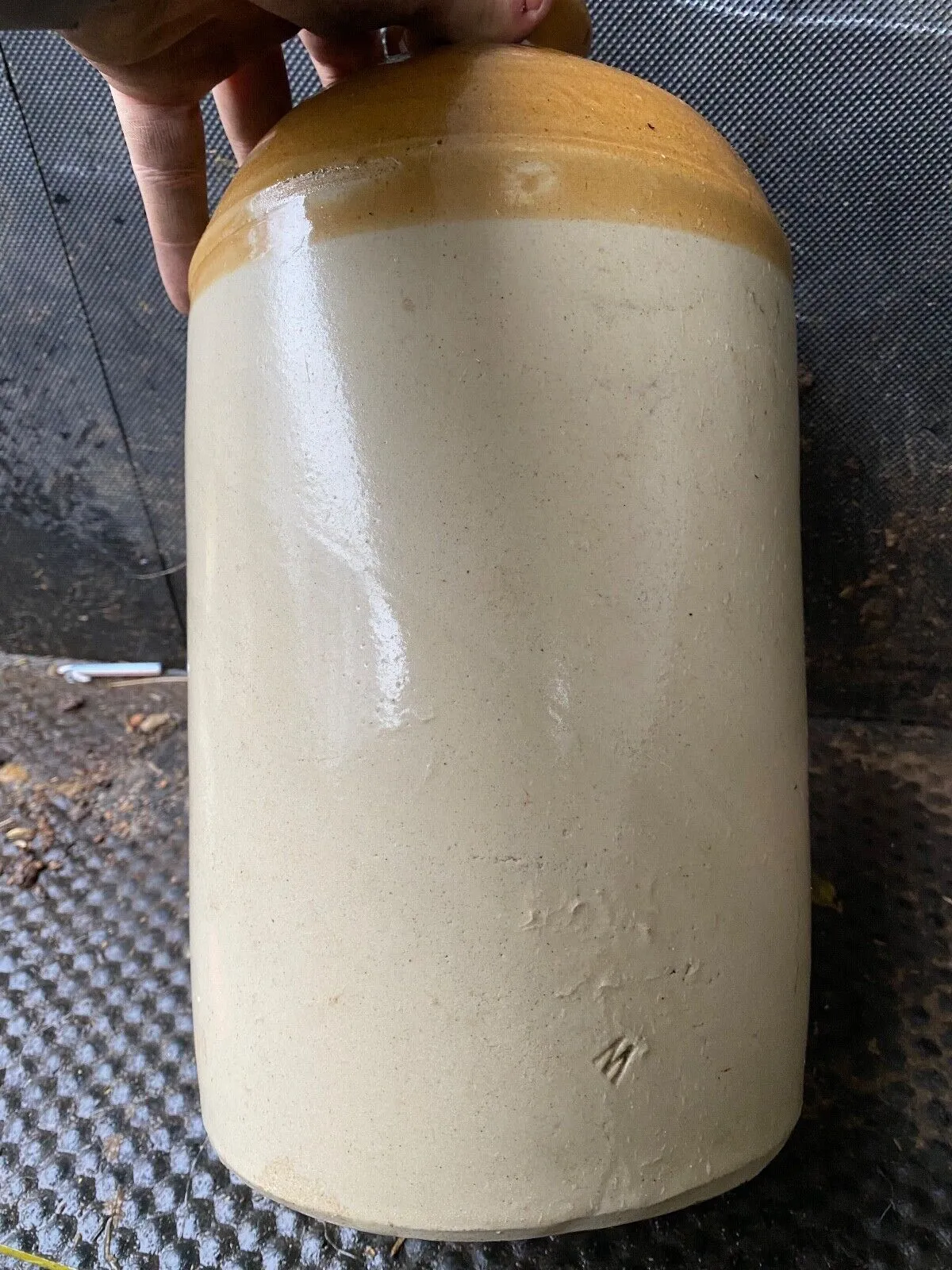 Original WW1 SRD Jar Rum Jar - British Army Issue - "Supply Reserve Depot" Jug