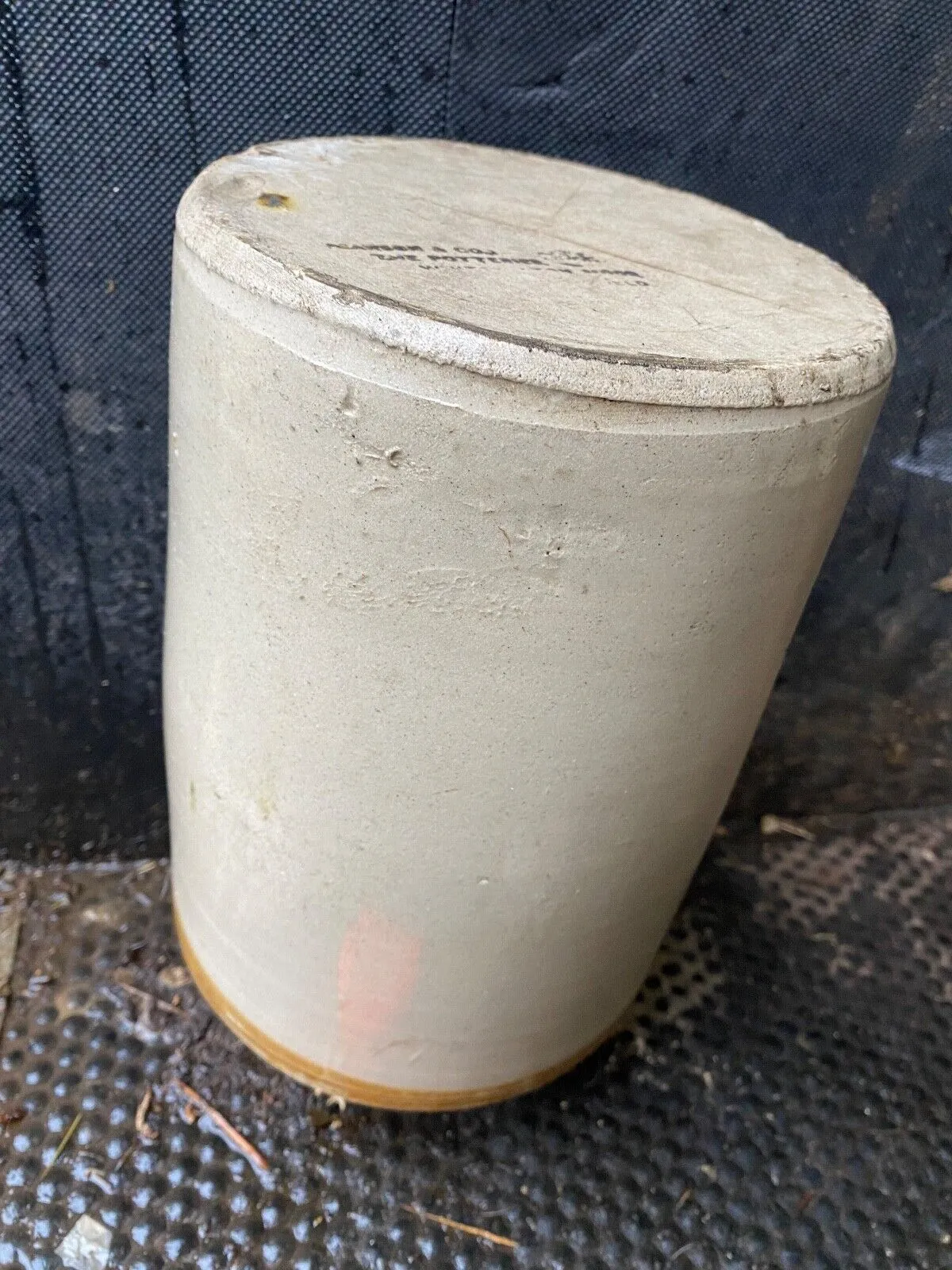 Original WW1 SRD Jar Rum Jar - British Army Issue - "Supply Reserve Depot" Jug