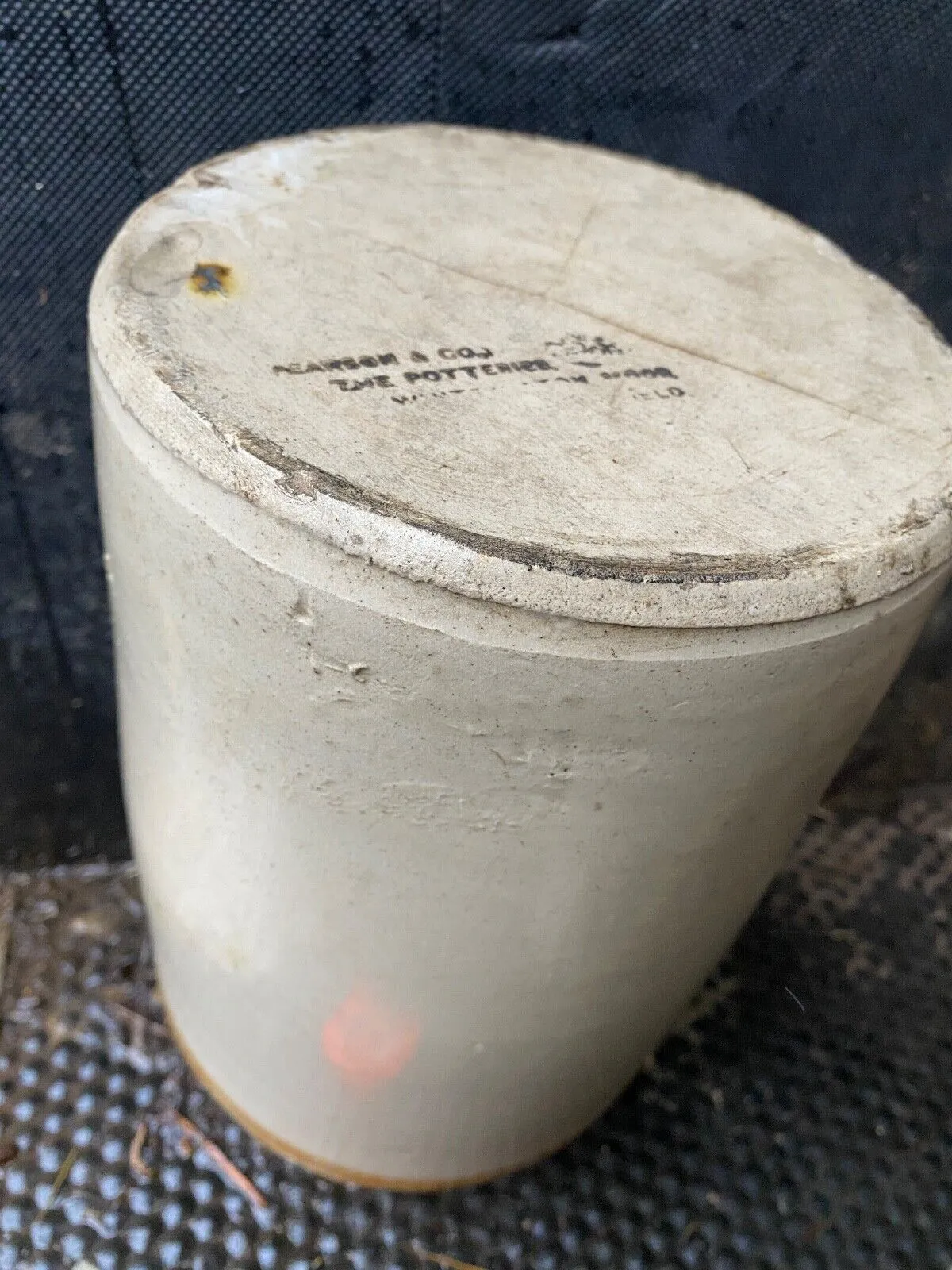 Original WW1 SRD Jar Rum Jar - British Army Issue - "Supply Reserve Depot" Jug