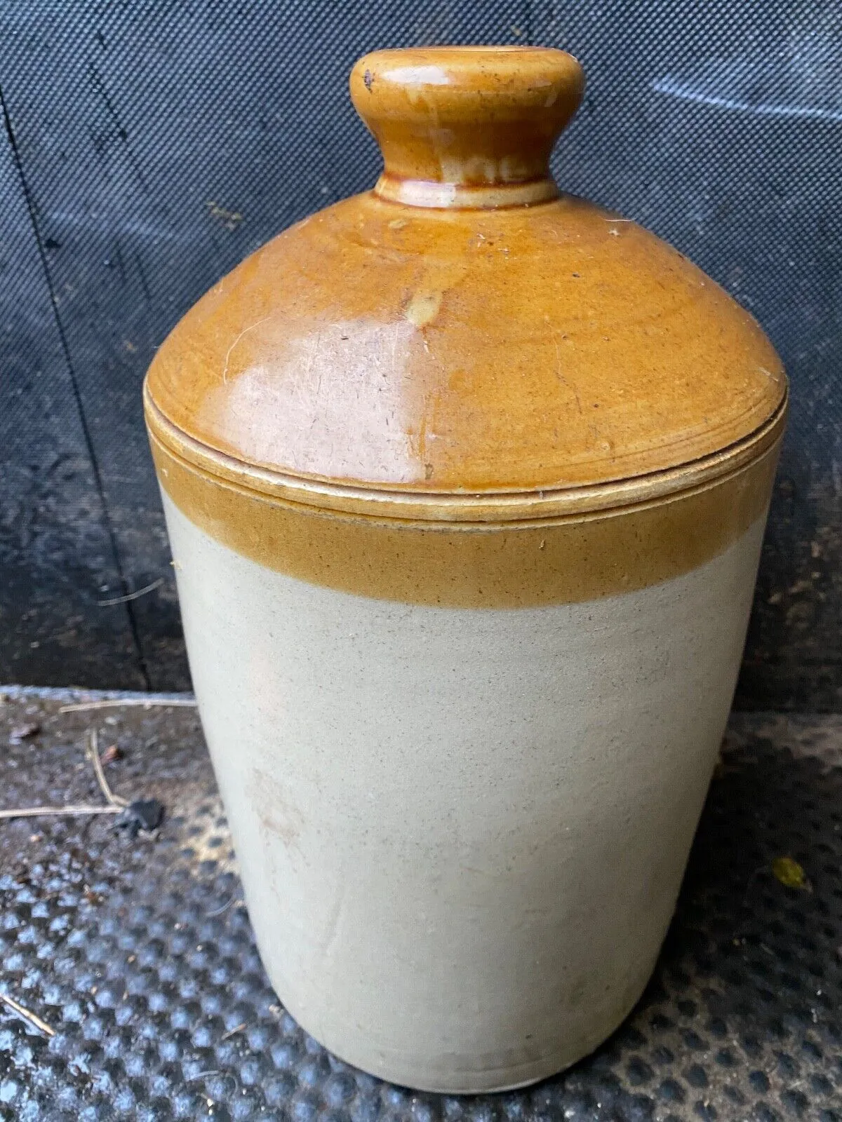 Original WW1 SRD Jar Rum Jar - British Army Issue - "Supply Reserve Depot" Jug
