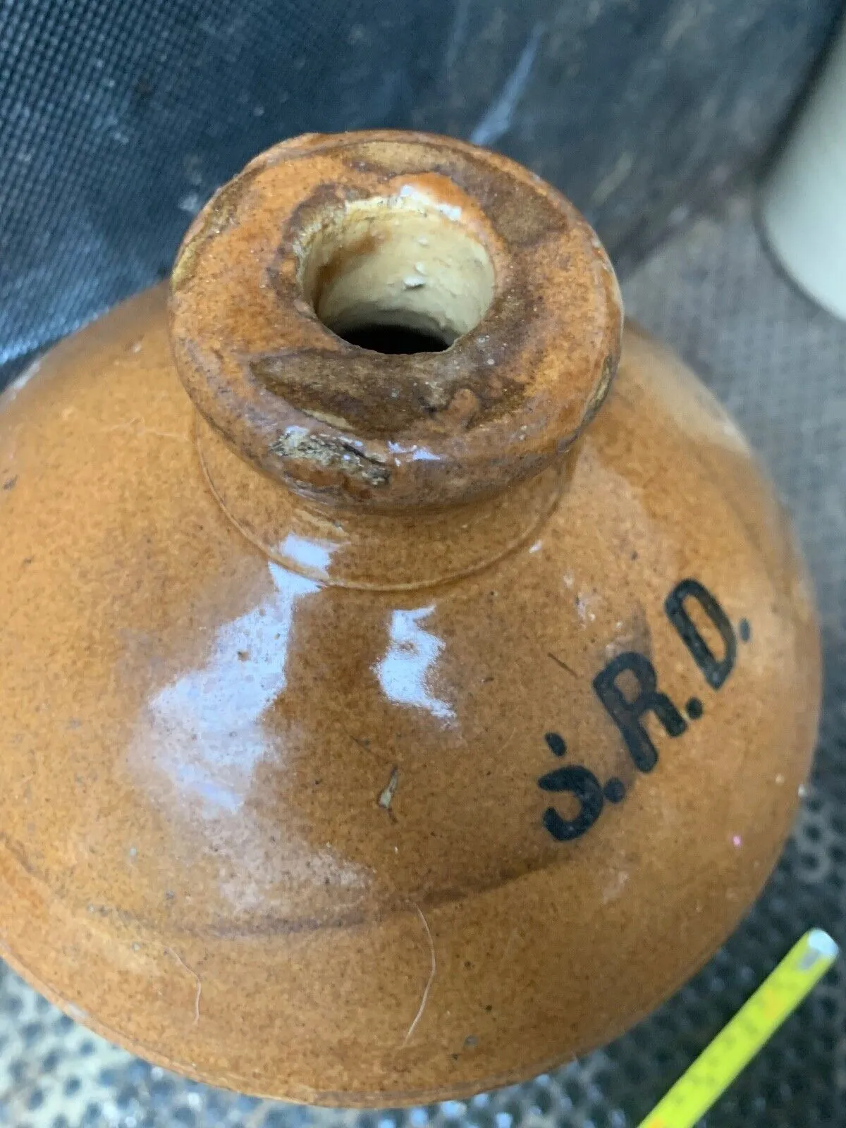 Original WW1 SRD Jar Rum Jar - British Army Issue - "Supply Reserve Depot" Jug