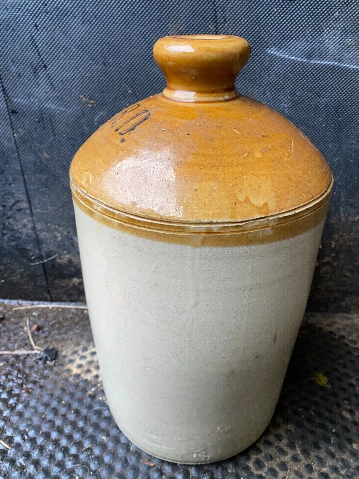 Original WW1 SRD Jar Rum Jar - British Army Issue - "Supply Reserve Depot" Jug
