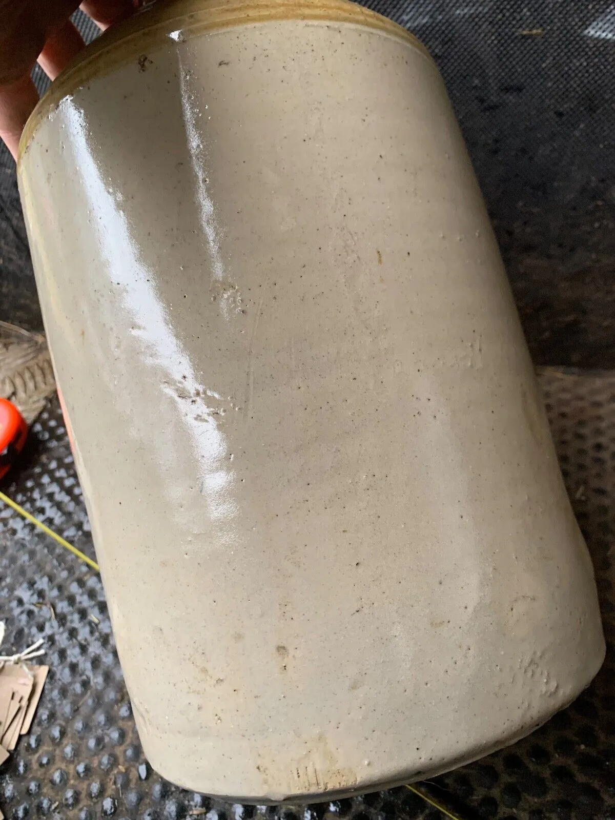 Original WW1 SRD Jar Rum Jar - British Army Issue - "Supply Reserve Depot" Jug