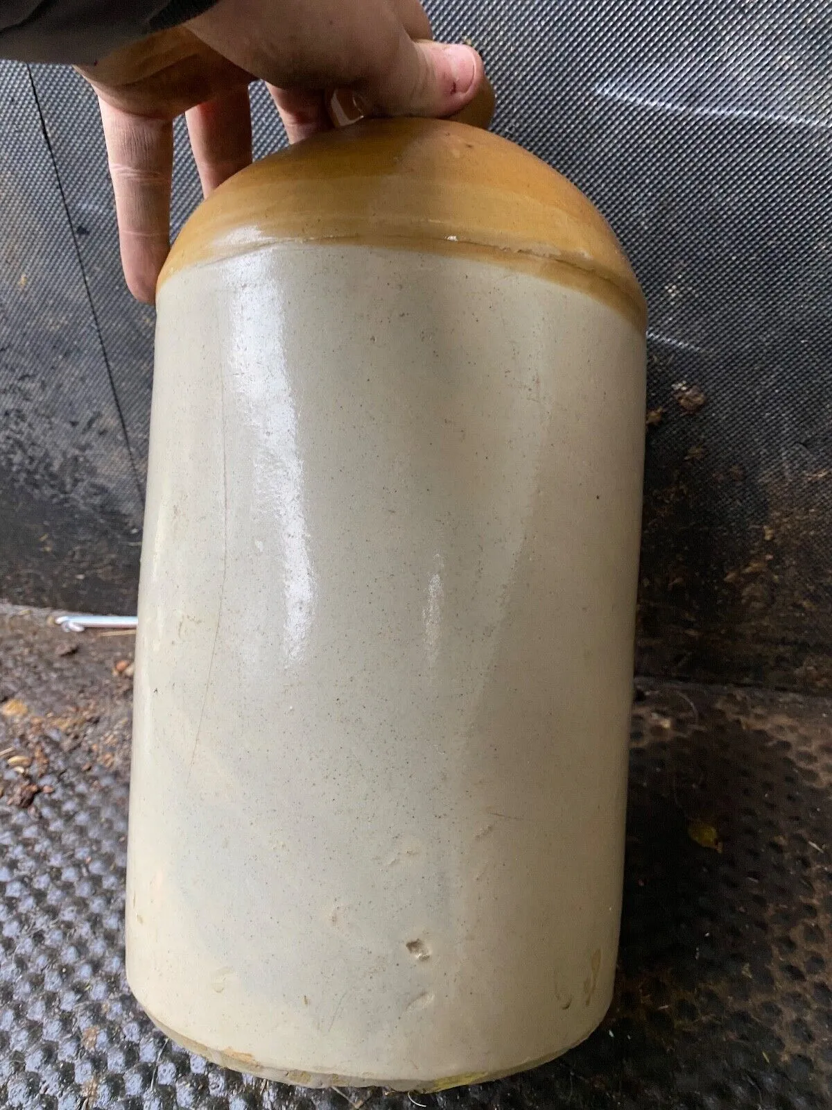 Original WW1 SRD Jar Rum Jar - British Army Issue - "Supply Reserve Depot" Jug