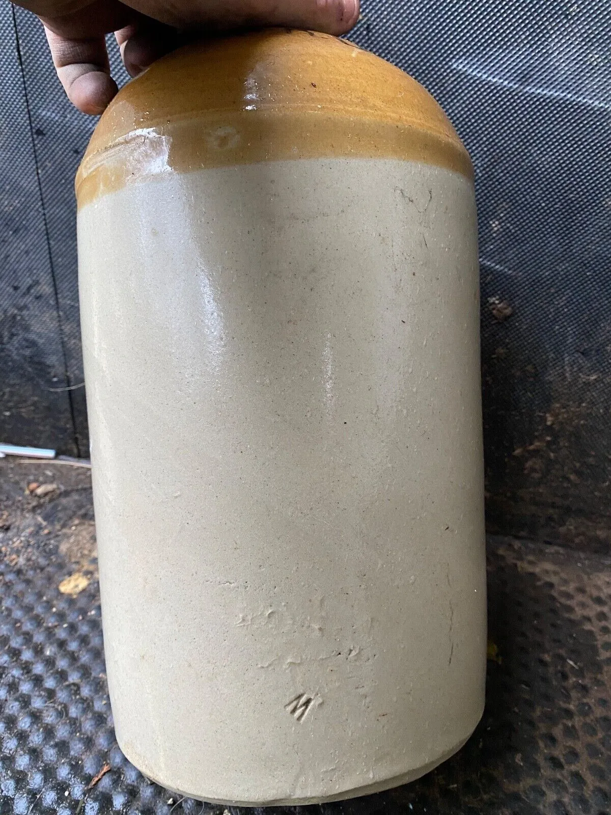 Original WW1 SRD Jar Rum Jar - British Army Issue - "Supply Reserve Depot" Jug