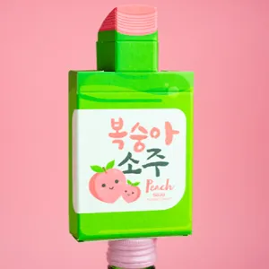 Peach SOJU Playing Cards