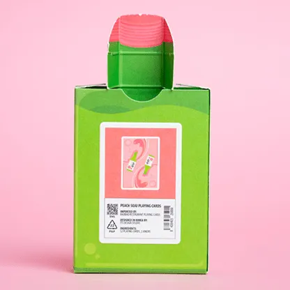 Peach SOJU Playing Cards