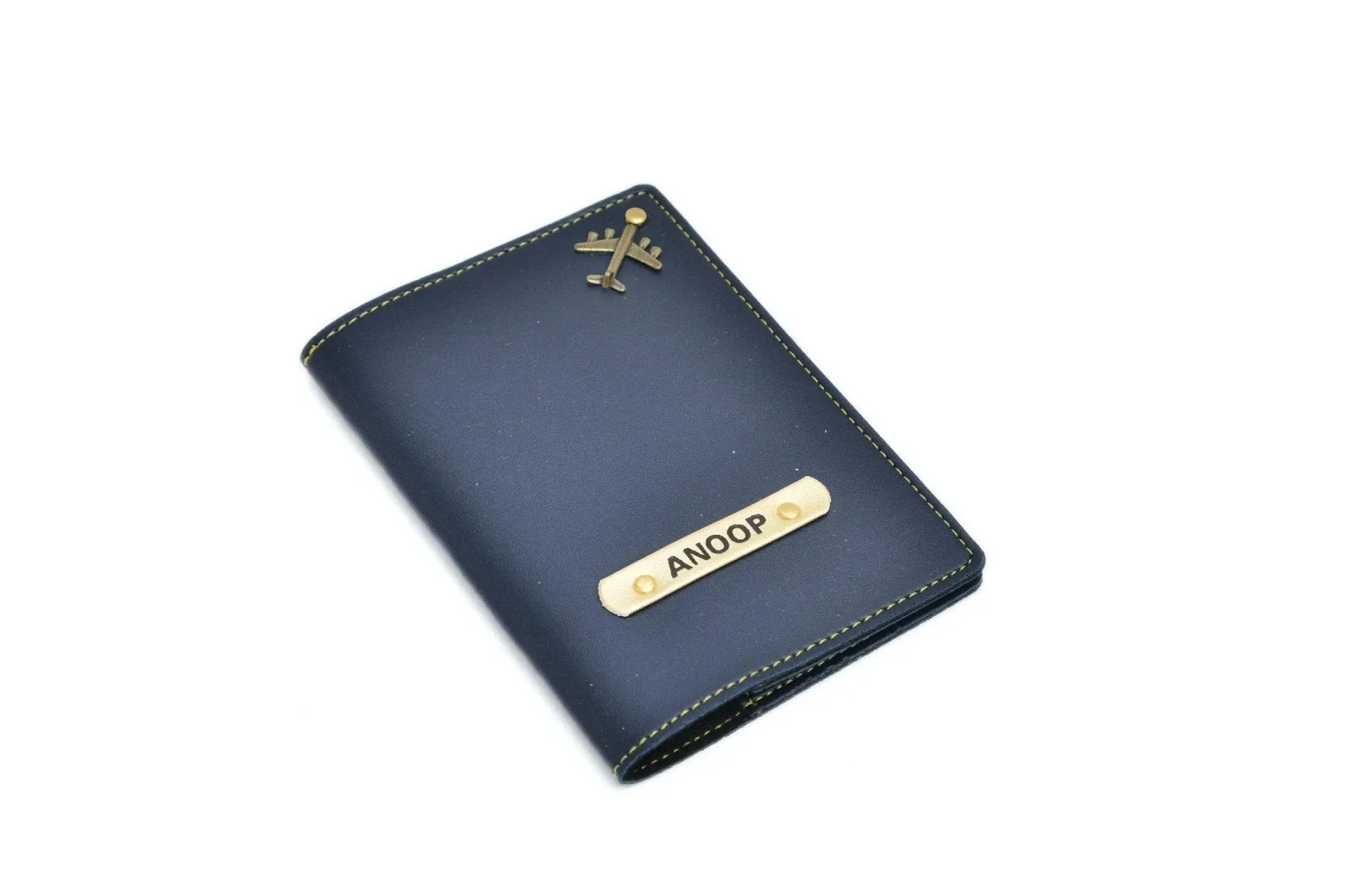 Personalised Black Classic Smart Bottle (1 Litre) & All in One Men's Combo (4 pcs) - Royal Blue
