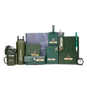 Personalised Brother (Bhai) Combo 9.0 - Olive Green