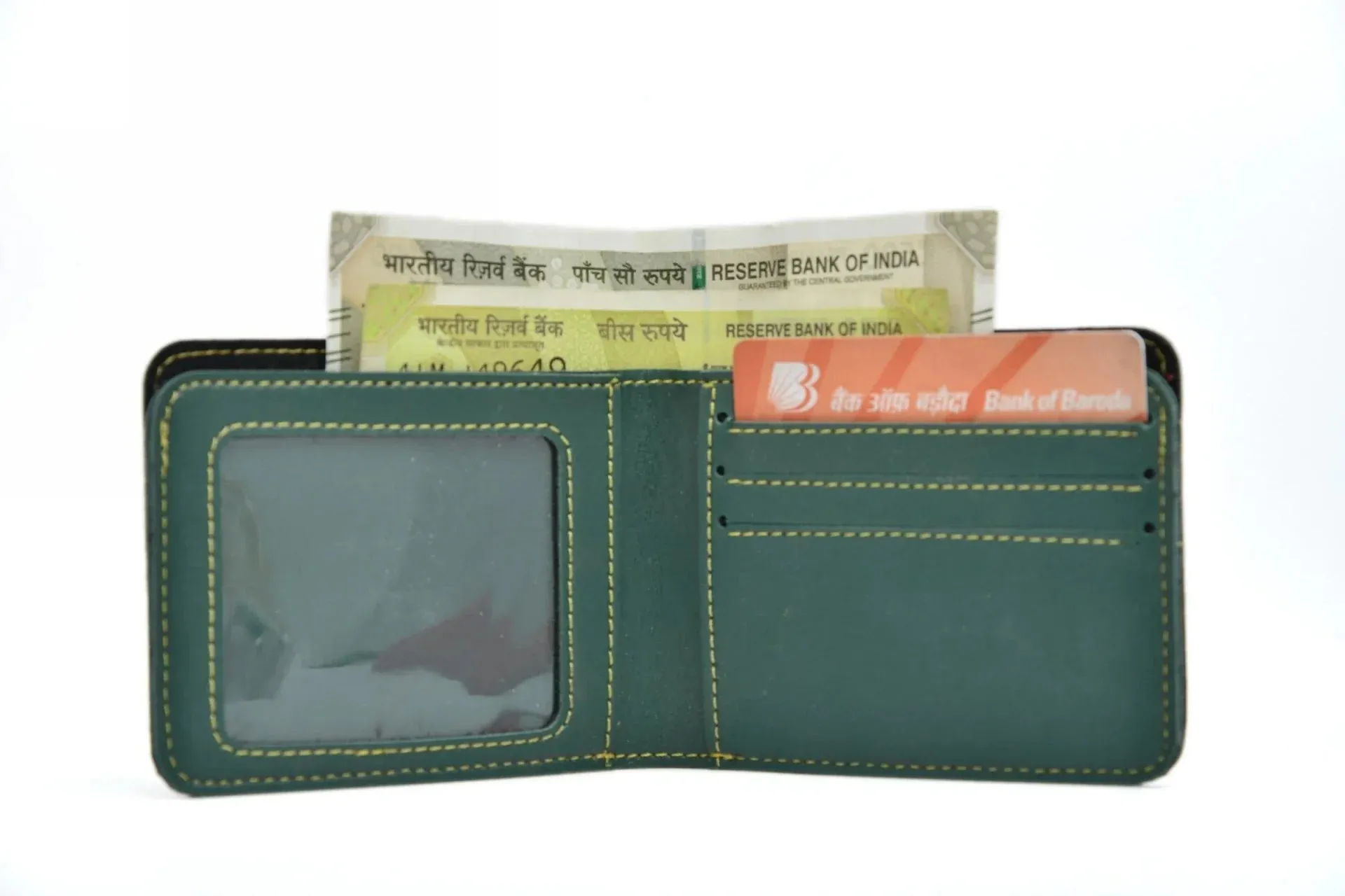 Personalised Pink Classic Smart Bottle (1 Litre) & All in One Men's Combo (4 pcs)  - Olive Green