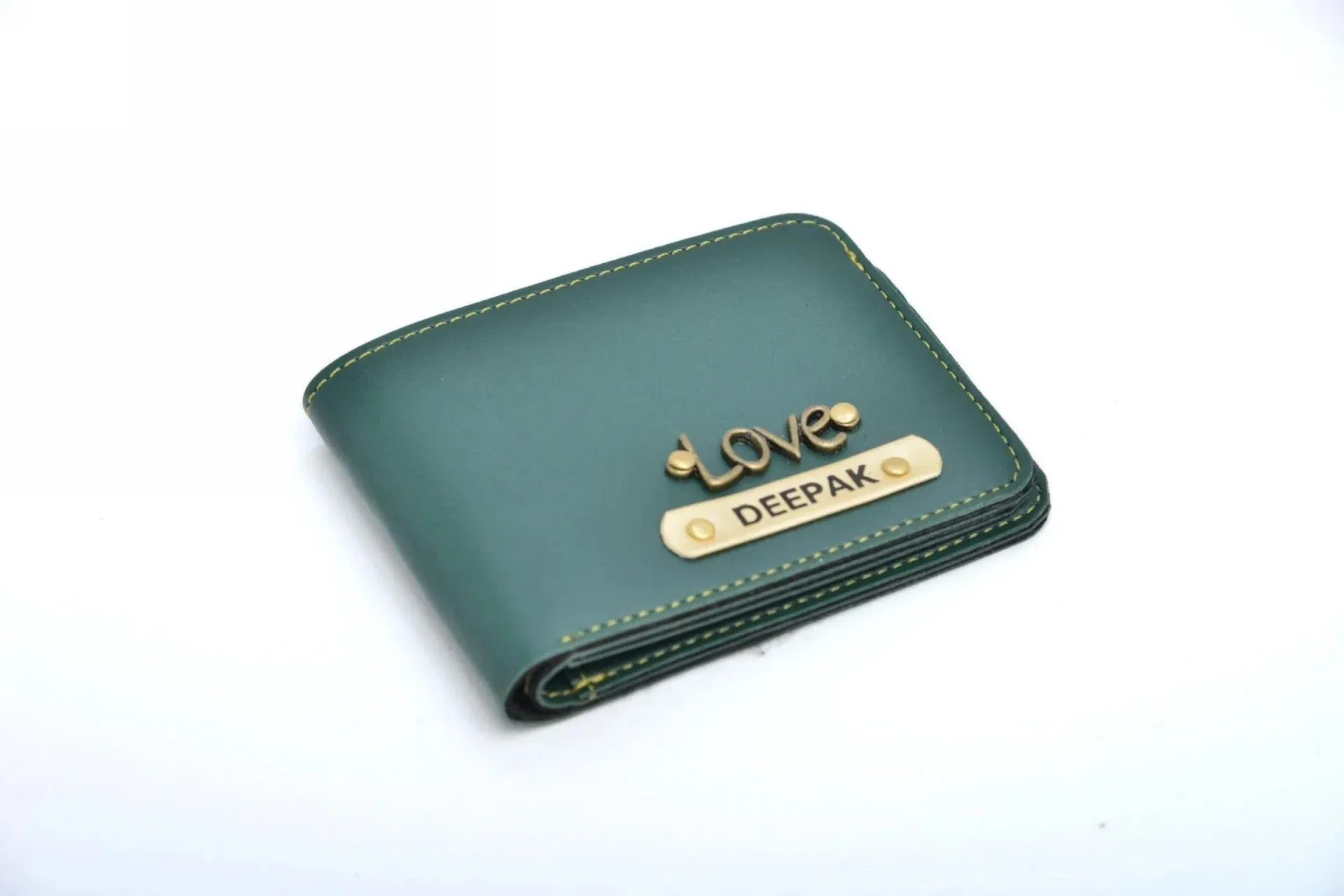 Personalised Violet Classic Smart Bottle (1 Litre) & All in One Men's Combo (4 pcs)  - Olive Green
