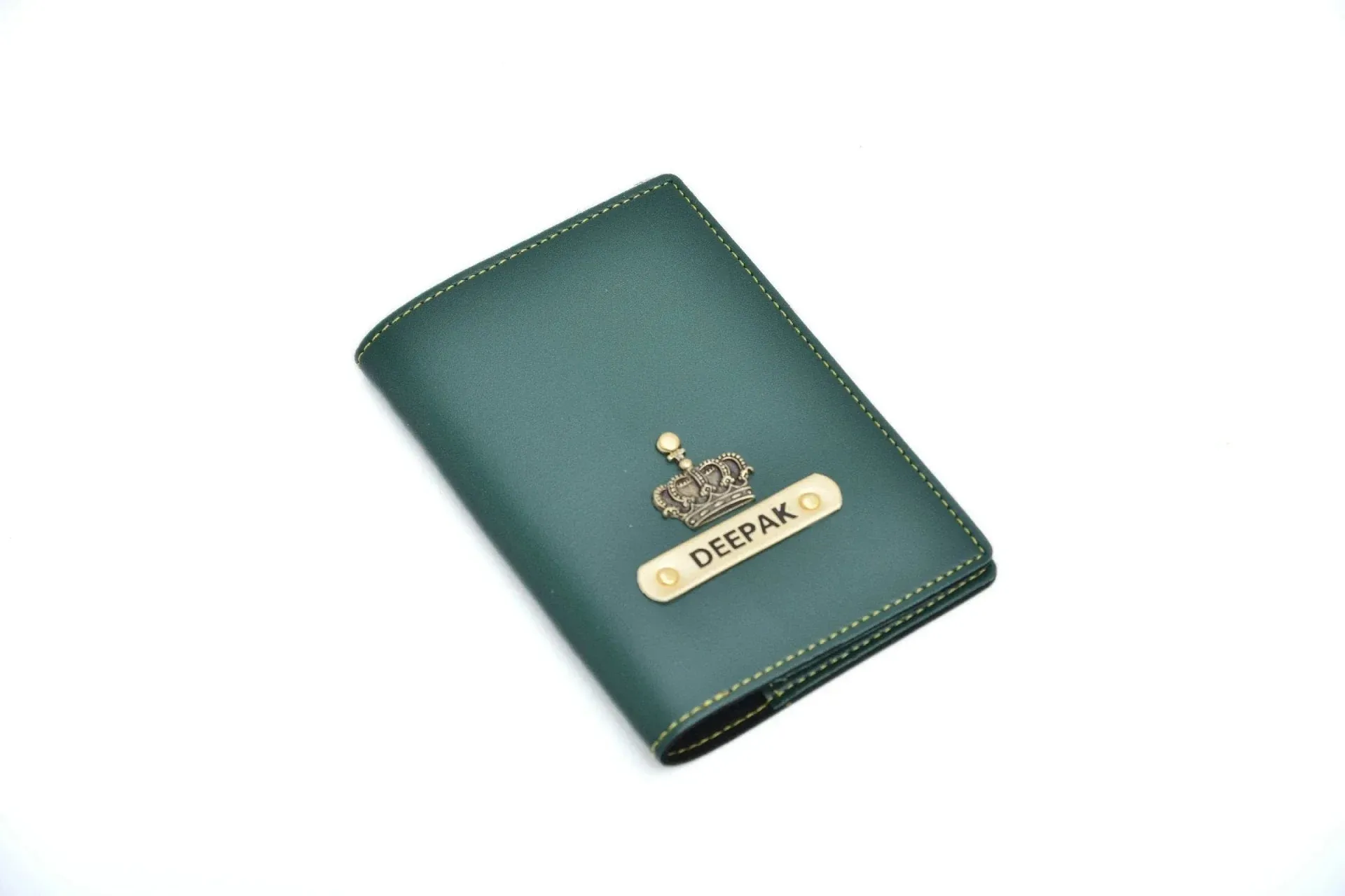 Personalised Violet Classic Smart Bottle (1 Litre) & All in One Men's Combo (4 pcs)  - Olive Green