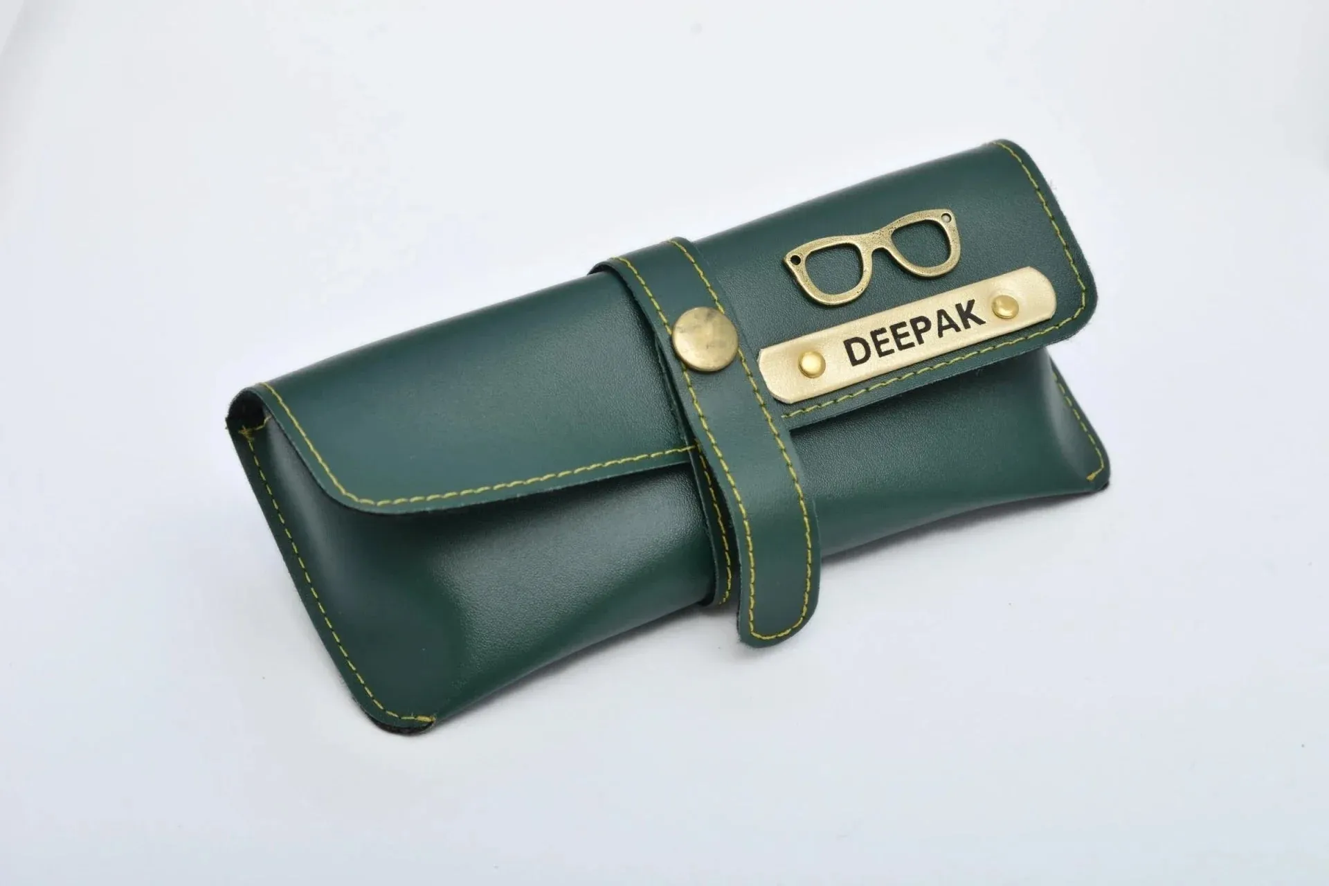 Personalised Violet Classic Smart Bottle (1 Litre) & All in One Men's Combo (4 pcs)  - Olive Green