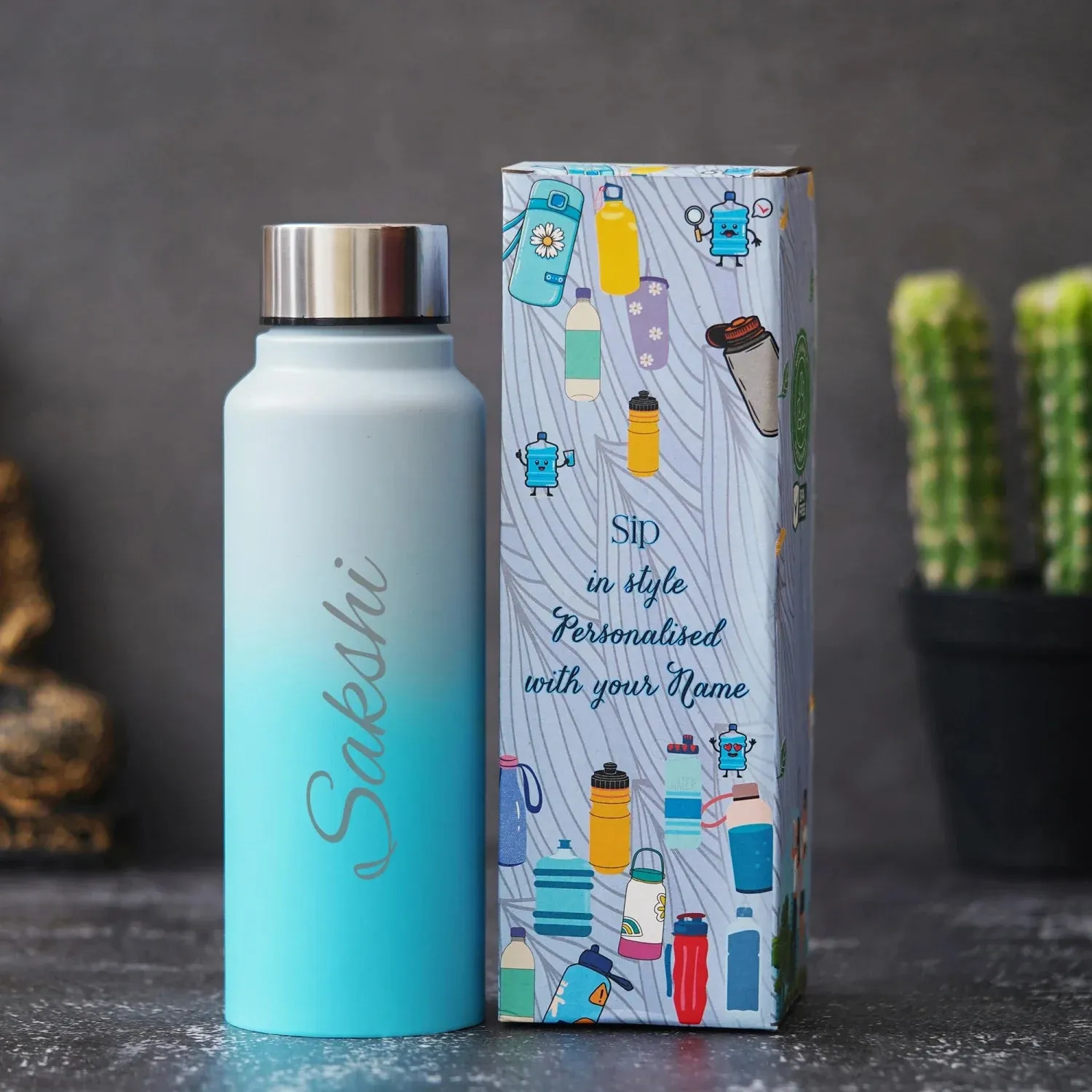 Personalized Perfect Classic Water Bottle - Multi Color 12