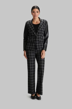 Pewter Check Rowan Jacket - FINAL SALE