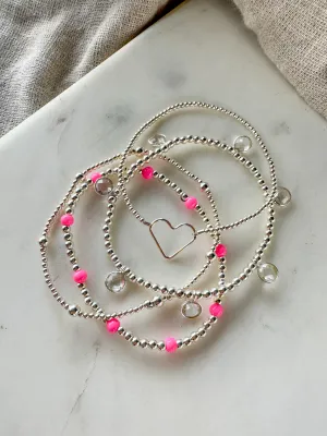 Pink Shock Combo ~ Silver