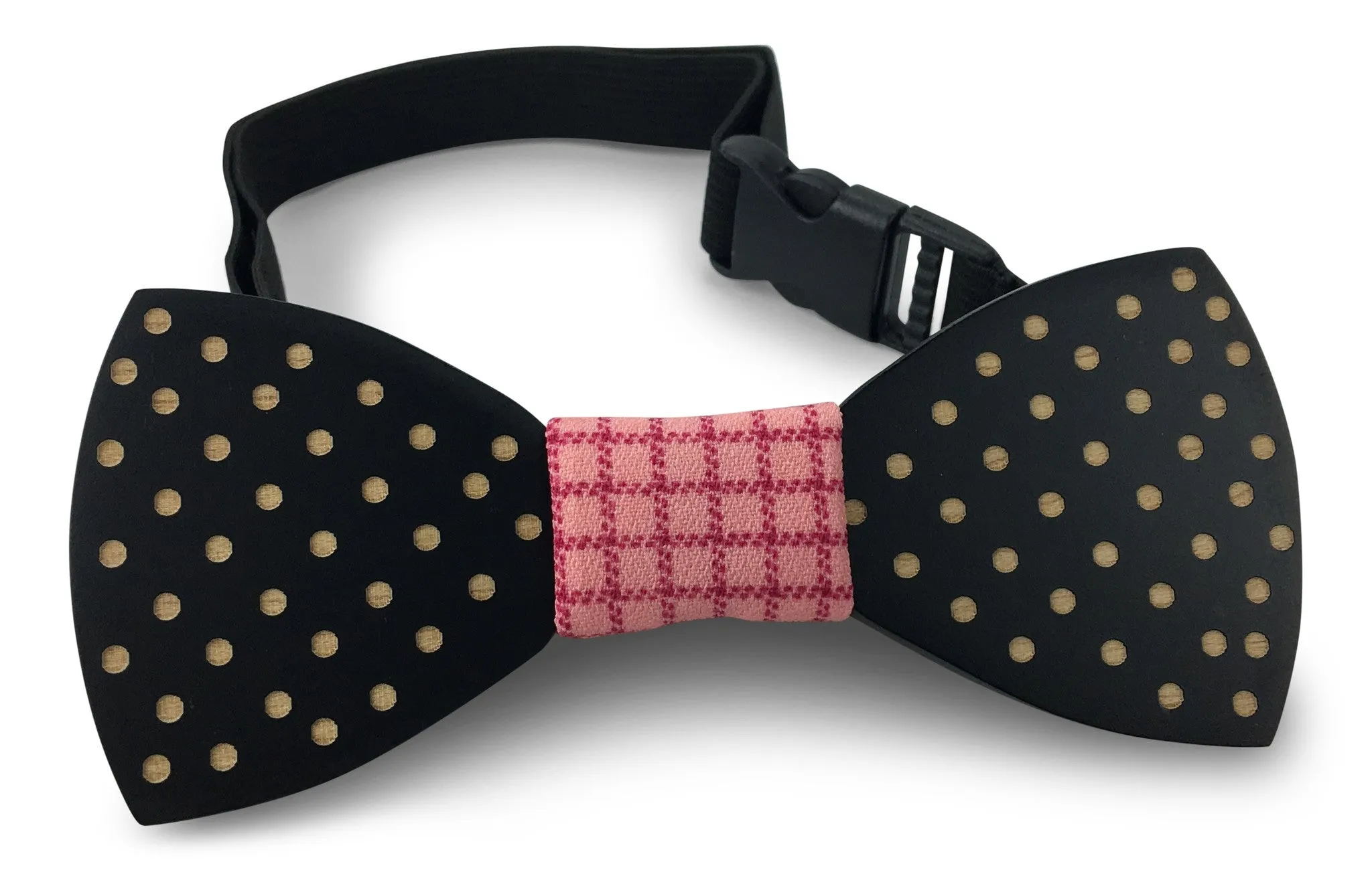 Premium Wooden Creative Handmade Bowtie with Matching Cotton Mens Blend Sock