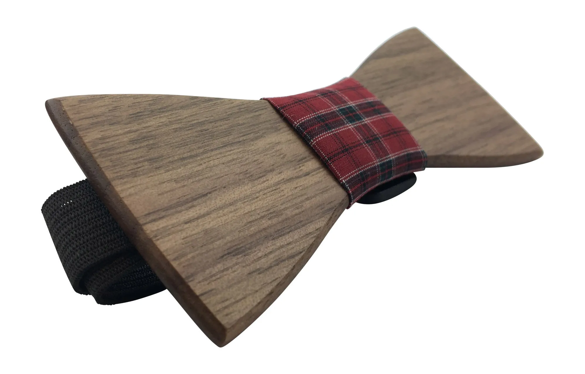 Premium Wooden Creative Handmade Bowtie with Matching Cotton Mens Blend Sock