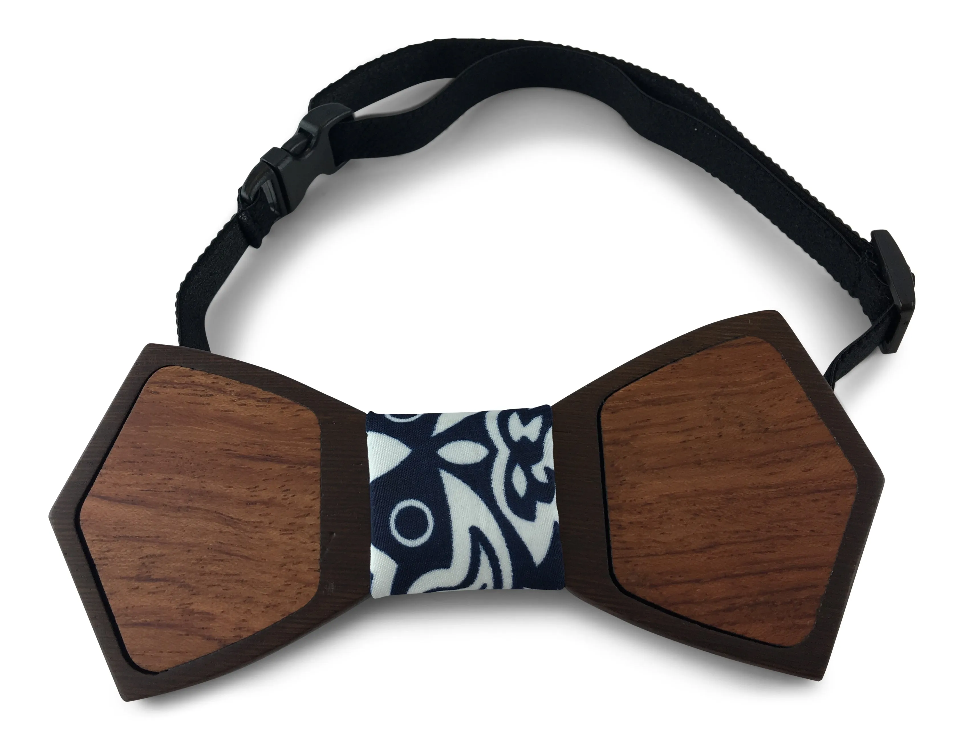 Premium Wooden Creative Handmade Bowtie with Matching Cotton Mens Blend Sock