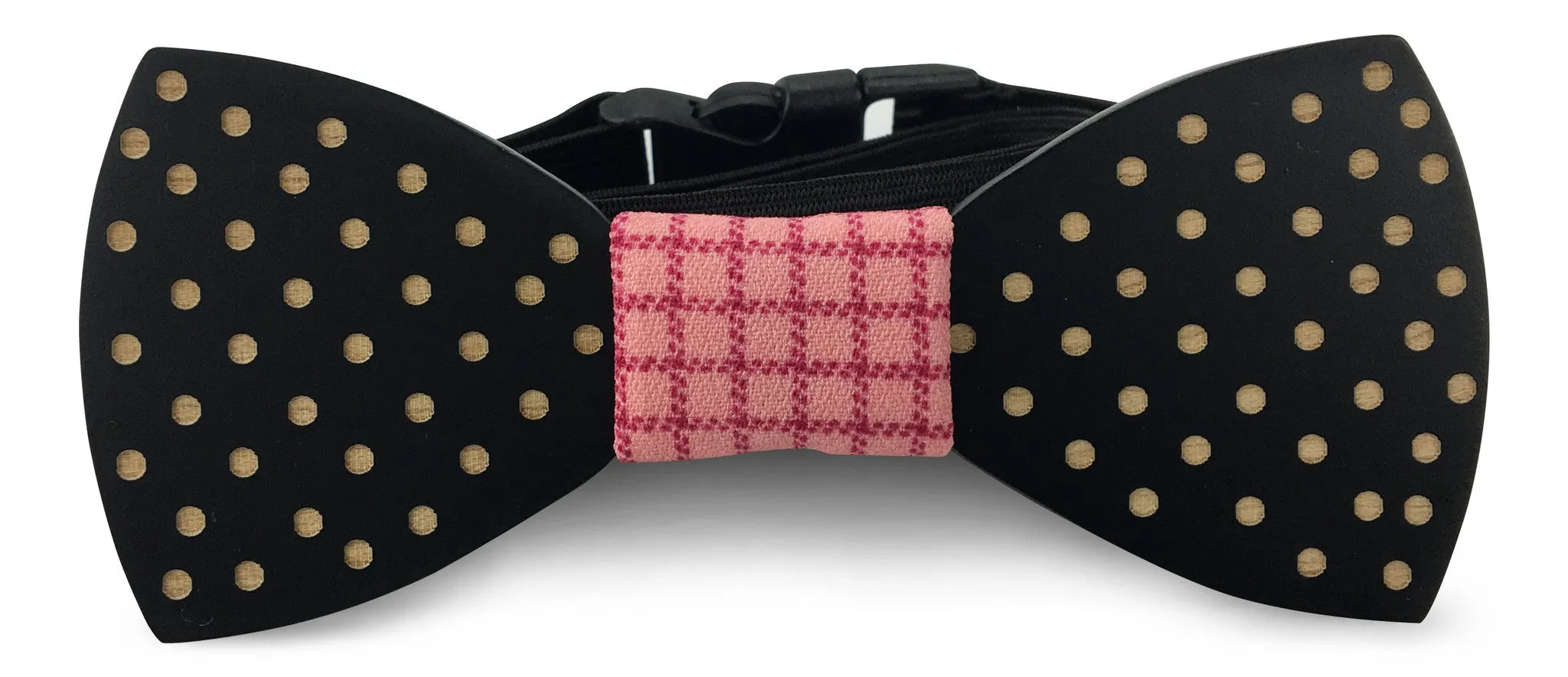 Premium Wooden Creative Handmade Bowtie with Matching Cotton Mens Blend Sock