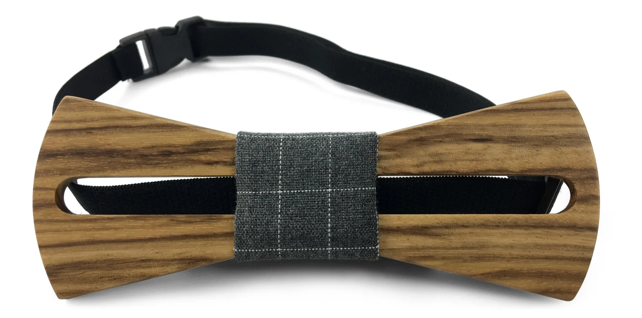 Premium Wooden Creative Handmade Bowtie with Matching Cotton Mens Blend Sock