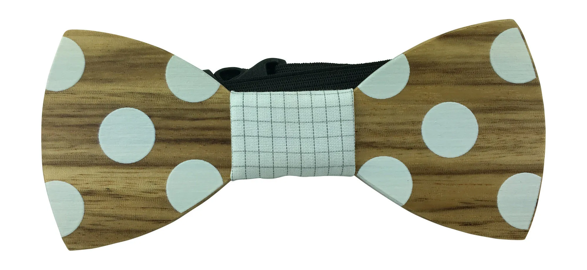 Premium Wooden Creative Handmade Bowtie with Matching Cotton Mens Blend Sock