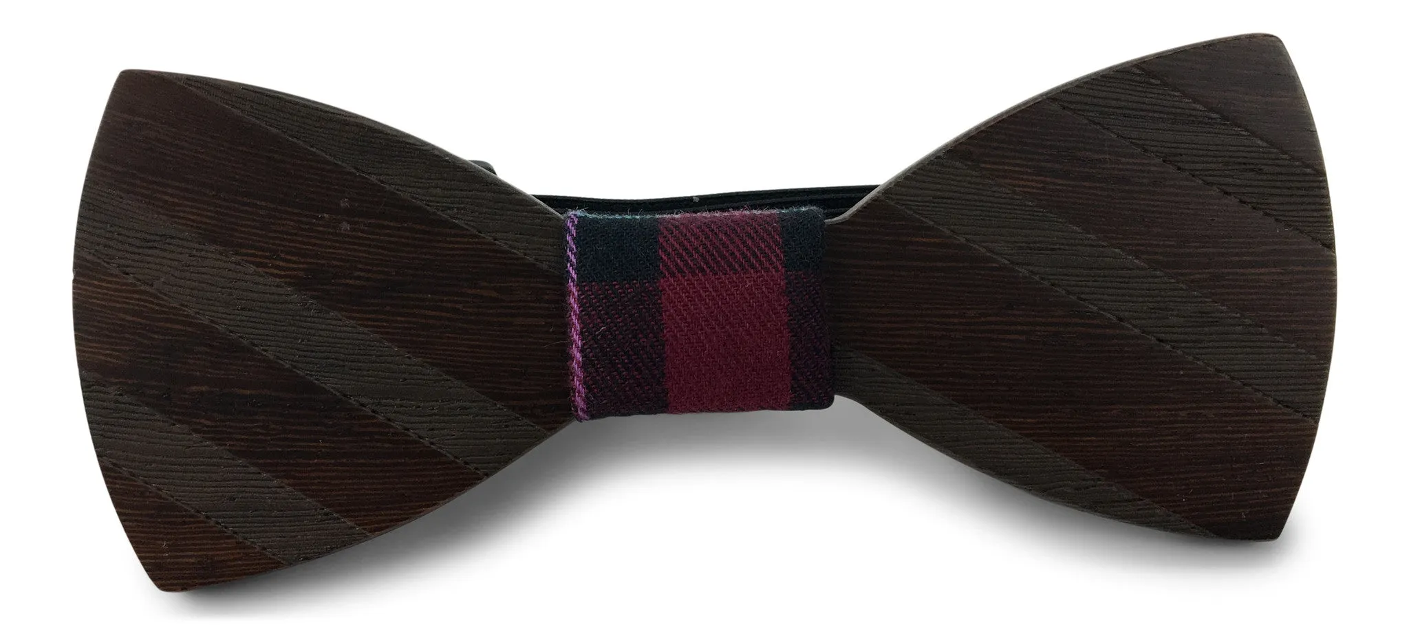 Premium Wooden Creative Handmade Bowtie with Matching Cotton Mens Blend Socks