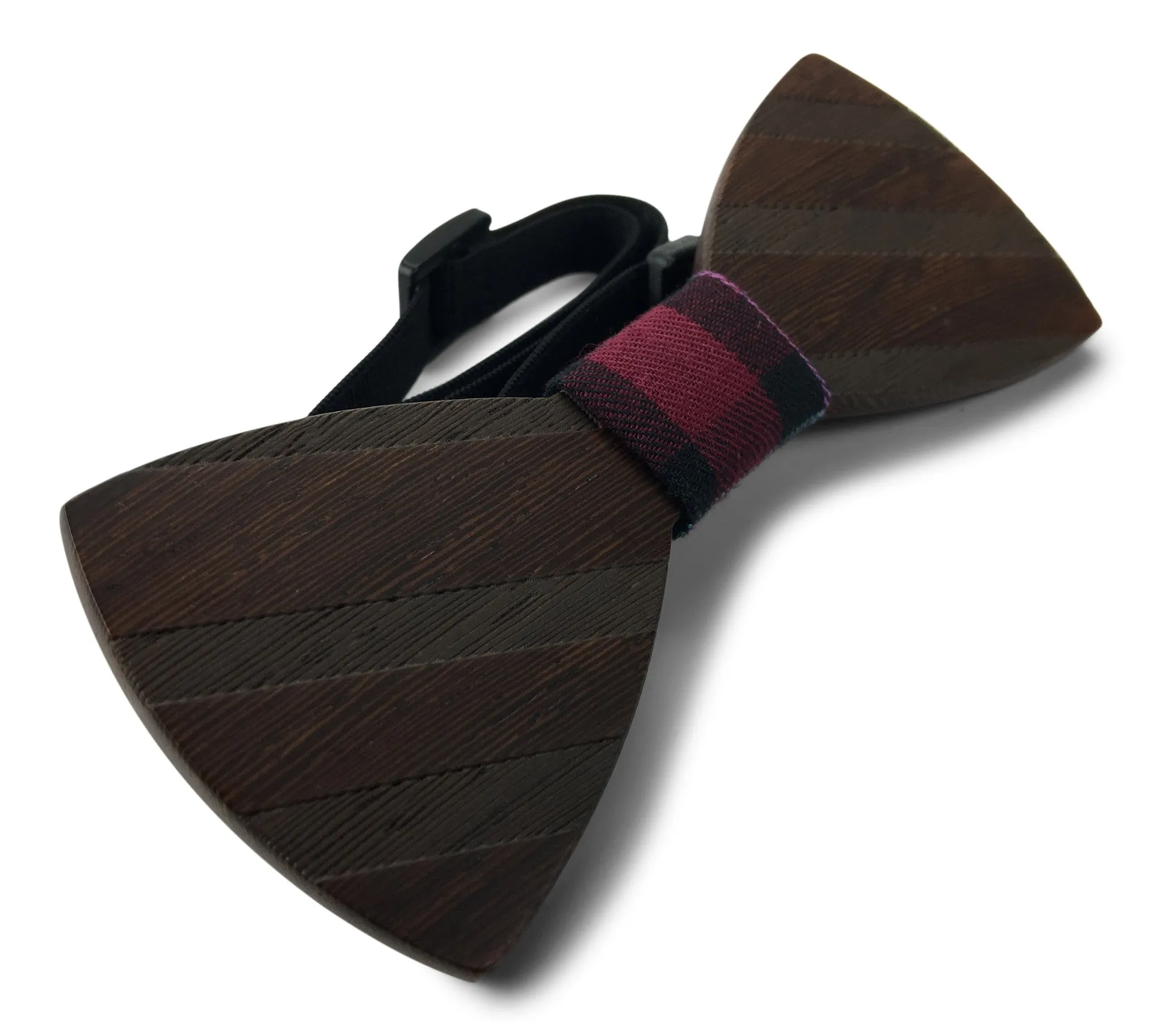 Premium Wooden Creative Handmade Bowtie with Matching Cotton Mens Blend Socks