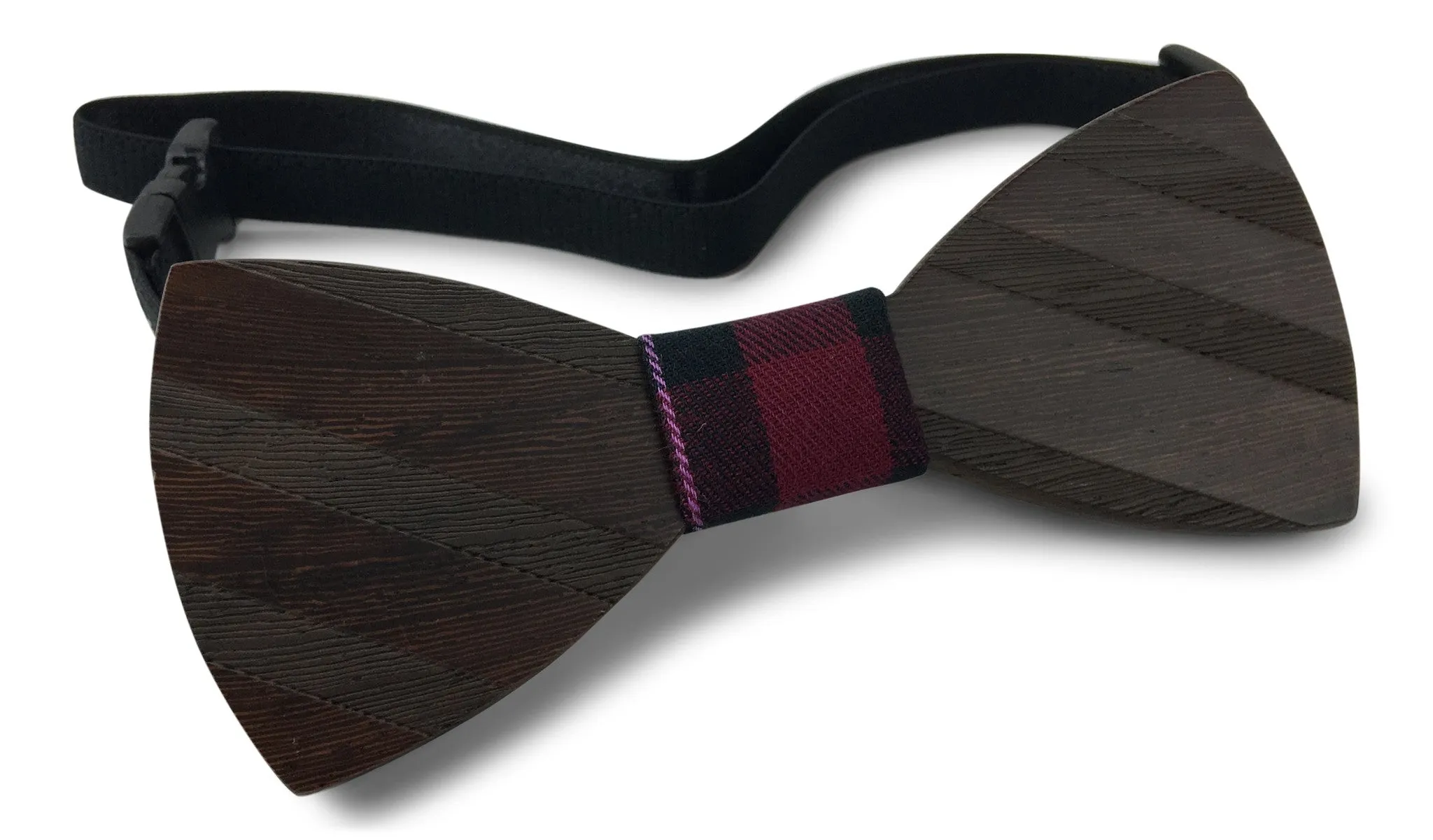 Premium Wooden Creative Handmade Bowtie with Matching Cotton Mens Blend Socks