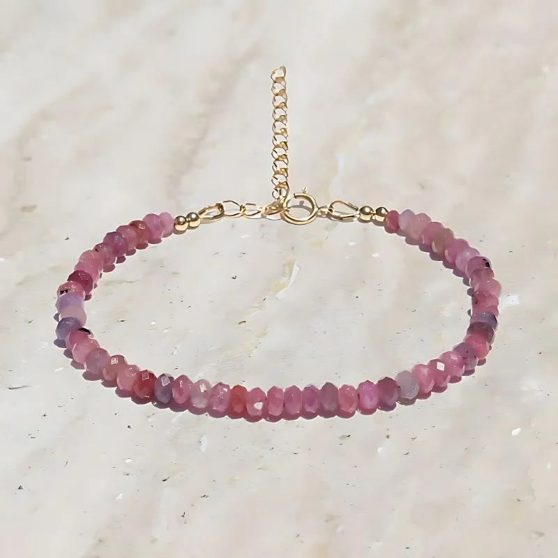 Raw Ruby Luxury Bracelet