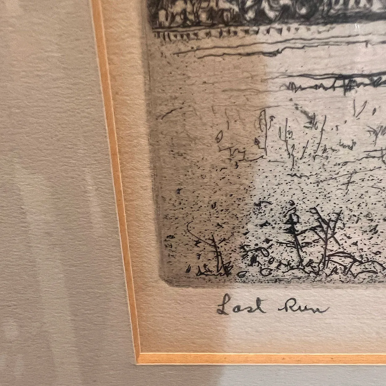 REYNOLD H. WEIDENAAR Etching and Mezzotint on Paper, Last Run