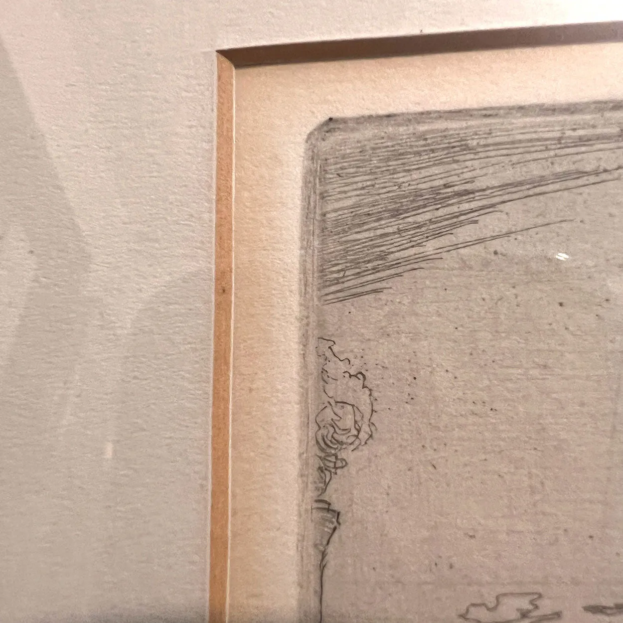REYNOLD H. WEIDENAAR Etching and Mezzotint on Paper, Last Run