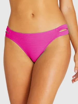 Ribtide Twin Strap Hipster in Orchid