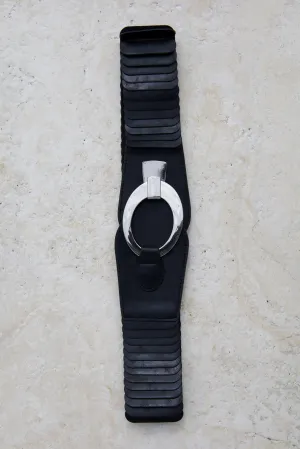 Riccardo Belt in Mottled Black