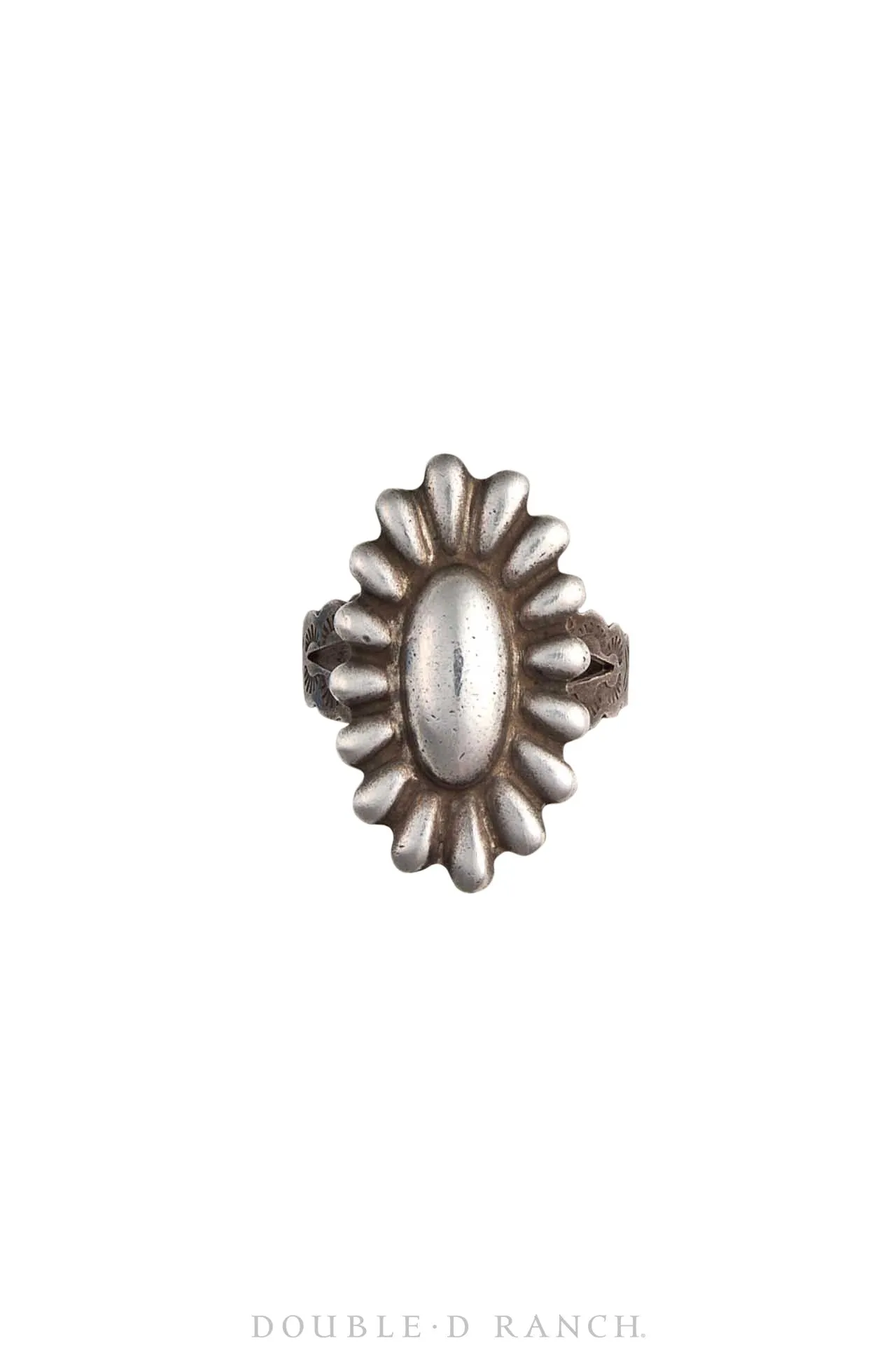 Ring, Fred Harvey Railroad Era, Sterling, Vintage, 1603
