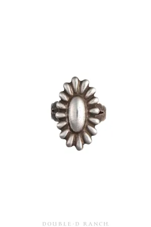 Ring, Fred Harvey Railroad Era, Sterling, Vintage, 1603