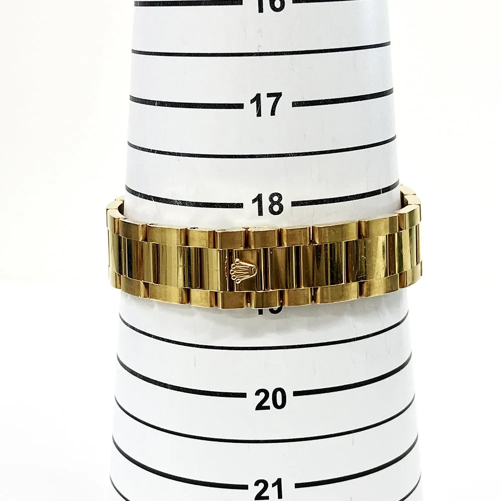 Rolex Day Date 118235 Silver Diamond Dial Oct 2000