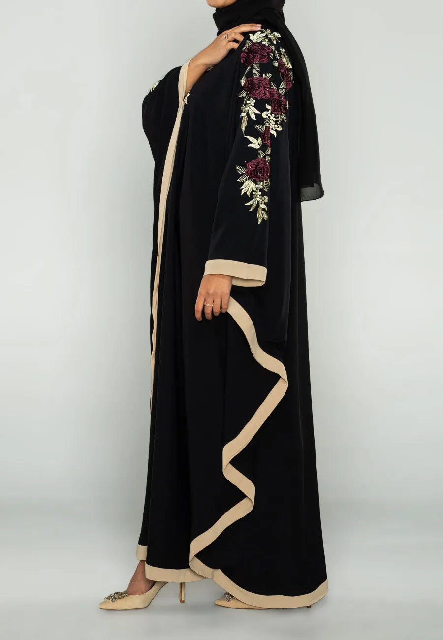Ruby Carnations Batwing Farasha (Premium)
