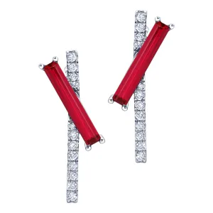 Ruby Earrings