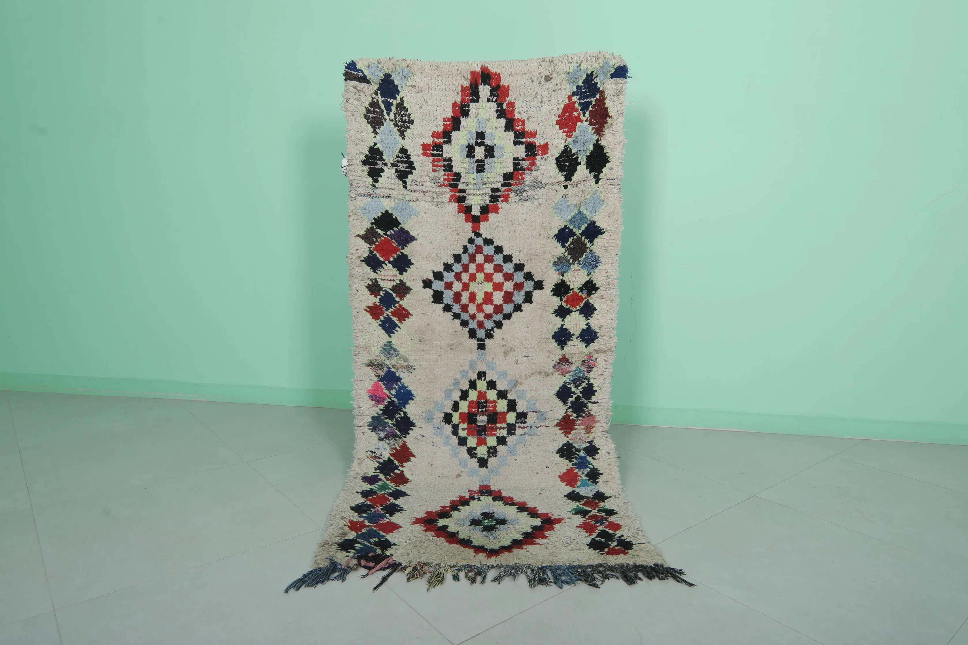 Runner Moroccan Rug – Handwoven 2.9 X 6.1 Feet | Authentic Berber Decor