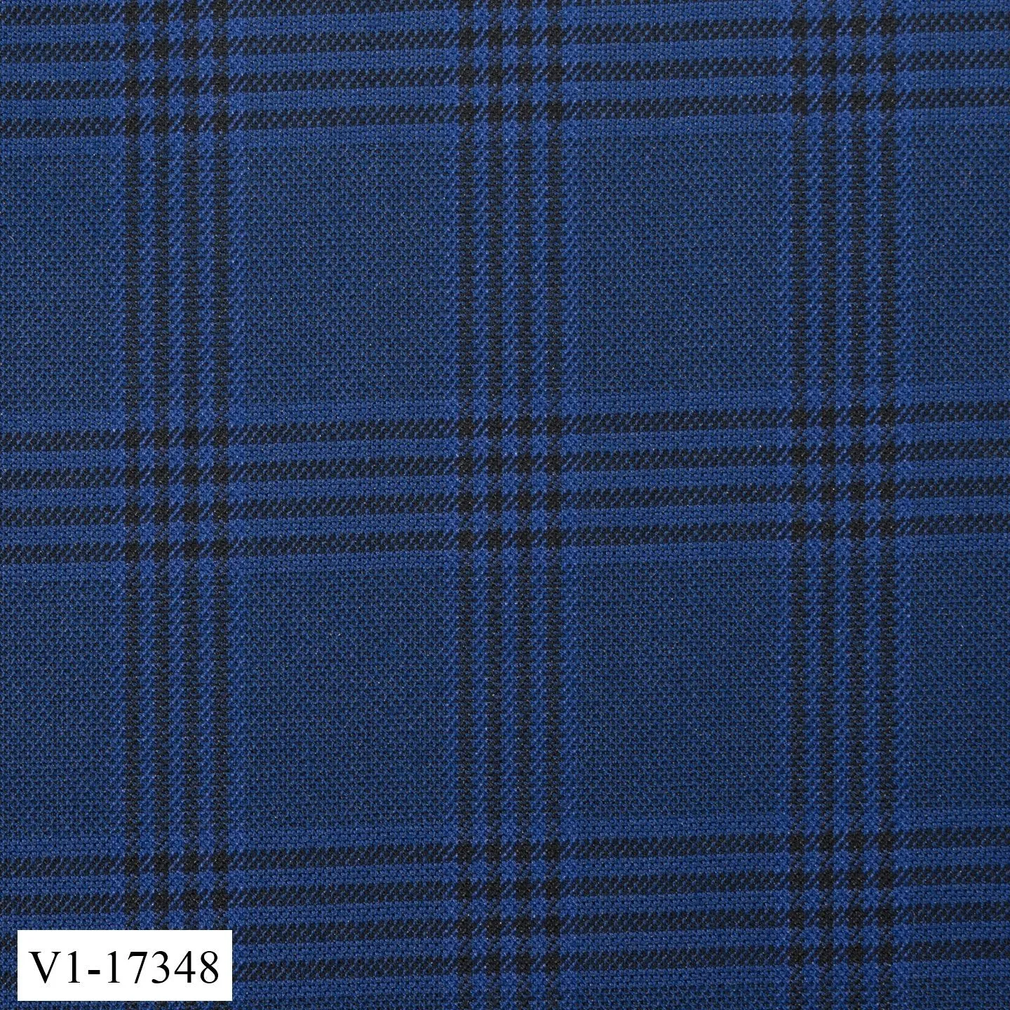 Sapphire Blue Check Pant