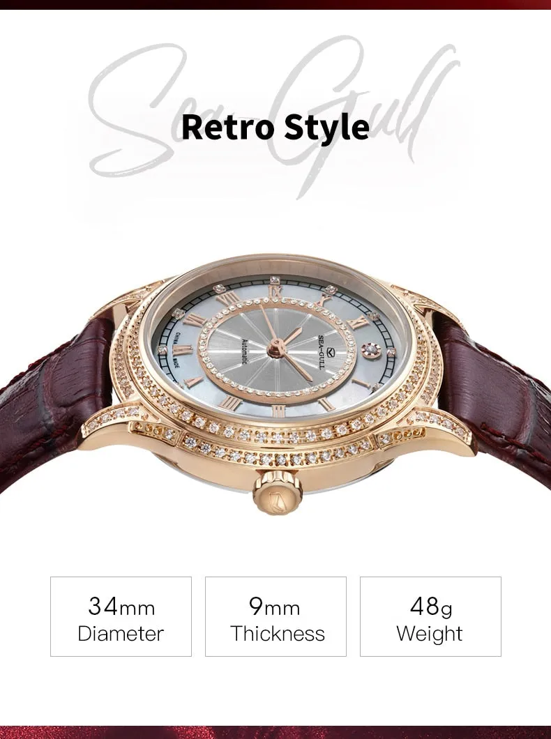 Sea-Gull ladies mechanical watch - master series 1103L Model No.319.17.1103L