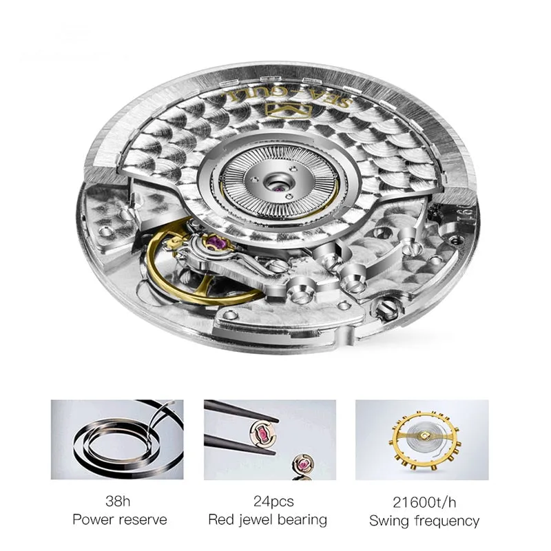 Sea-Gull ladies mechanical watch - master series 1103L Model No.319.17.1103L
