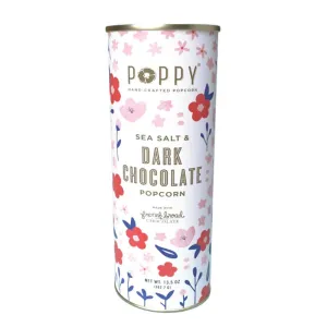 Sea Salt Dark Chocolate Popcorn Cylinder