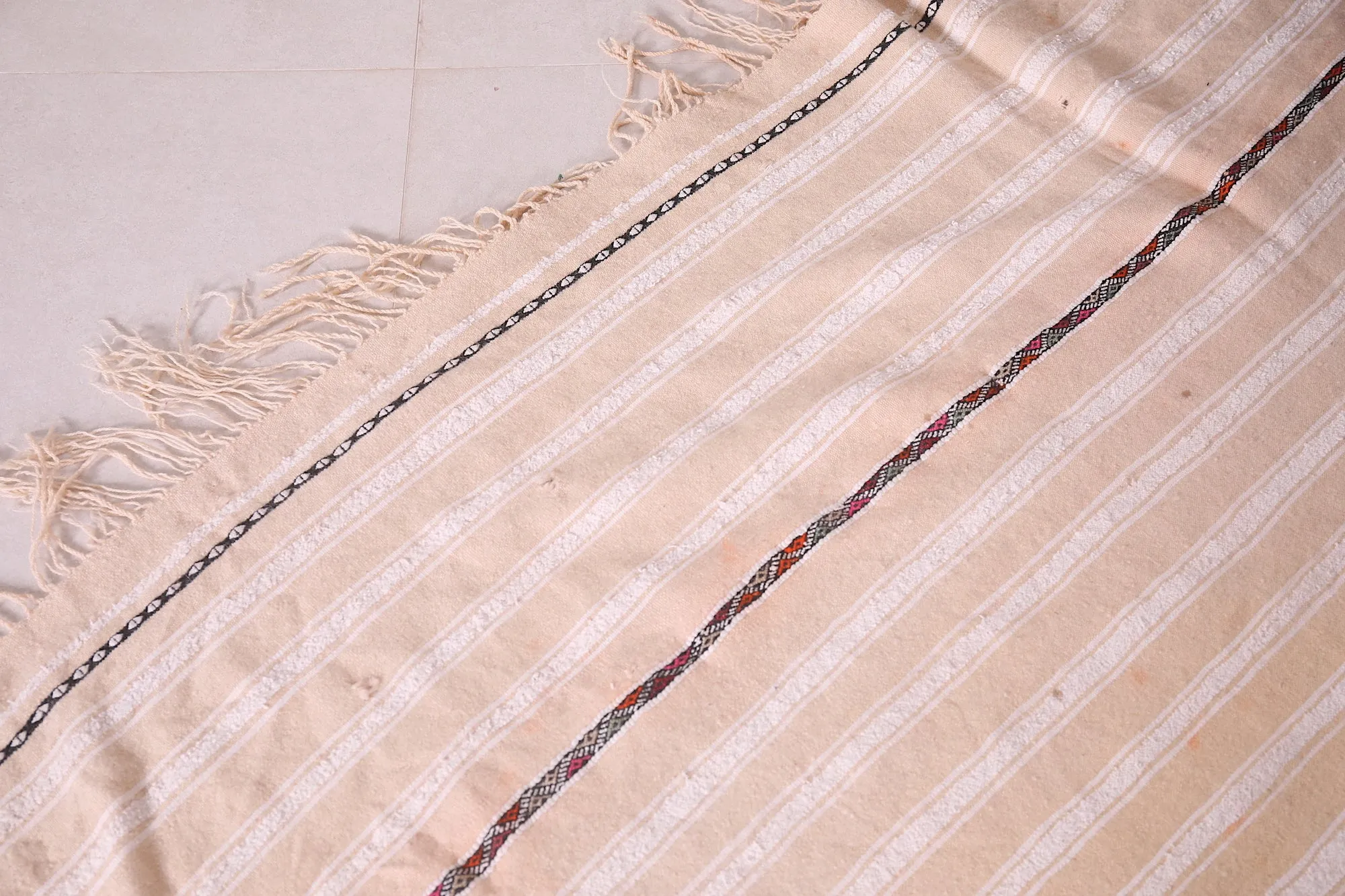 Square Berber Wedding Rug - 5.3 FT x 5.3 FT | Handmade Moroccan Decor