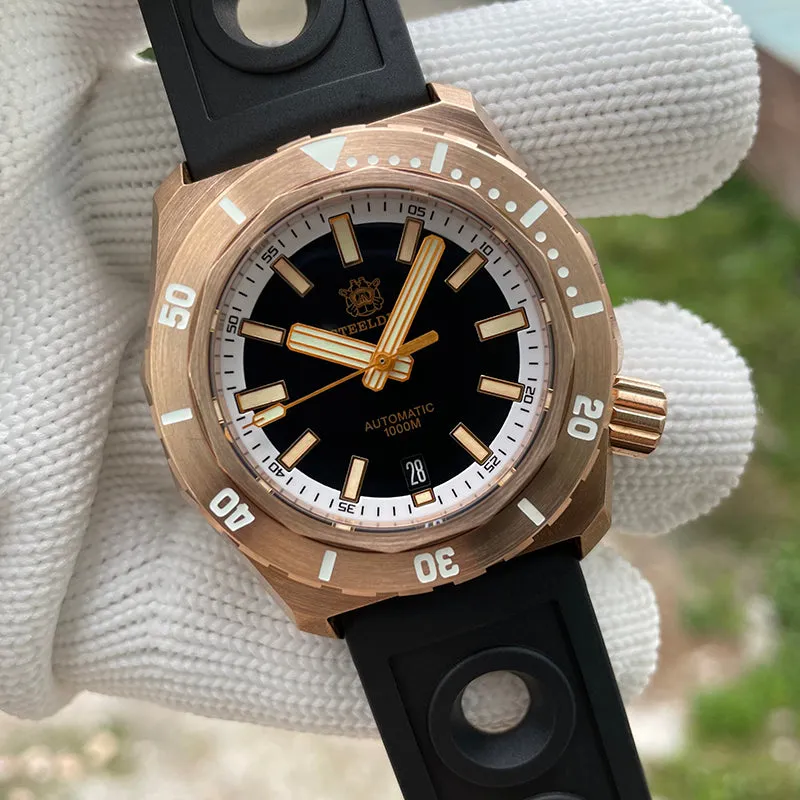 Steeldive SD1947S Solid Bronze 1000m Dive Watch