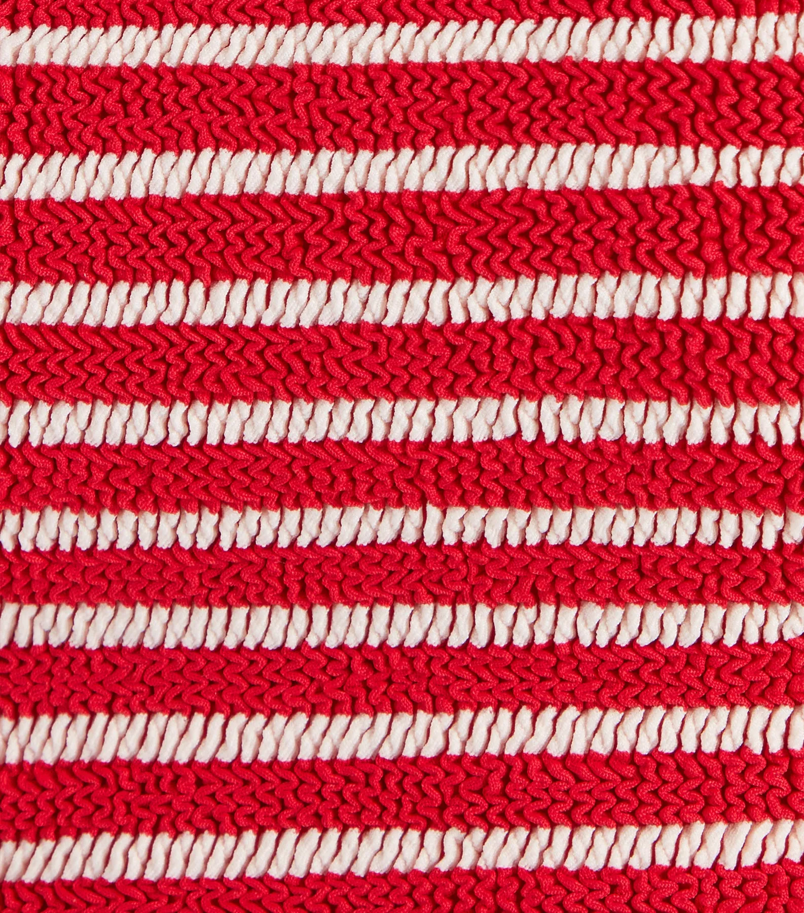 Strap Bikini - Red/White Stripe