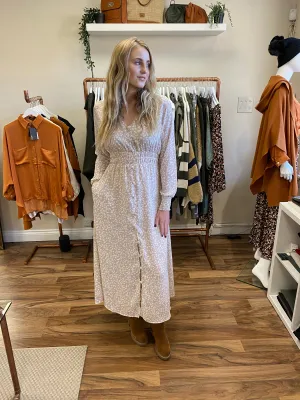 The Helen Dress in Champagne Bubbles